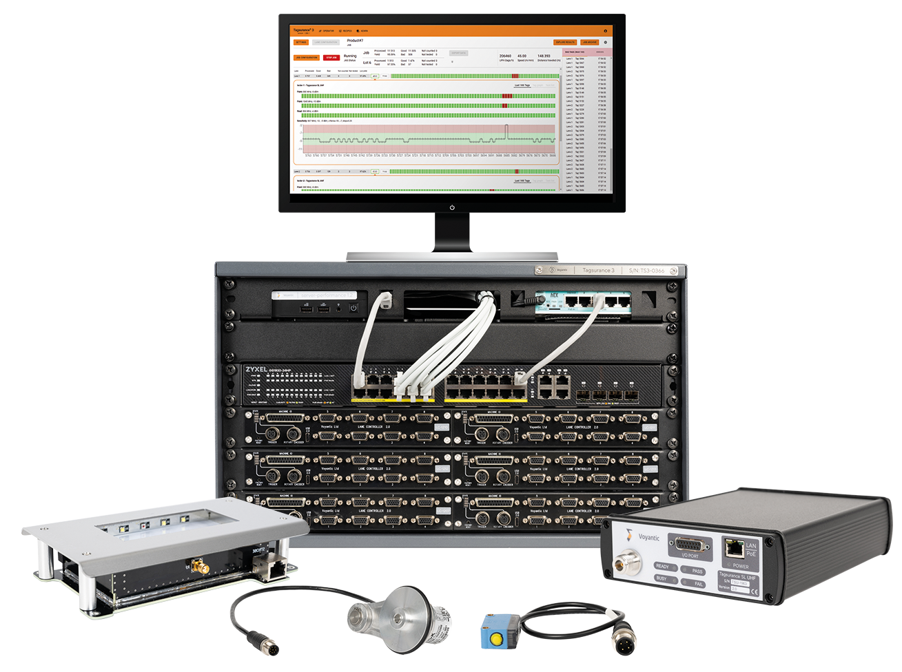 Tagsurance 3 system and components