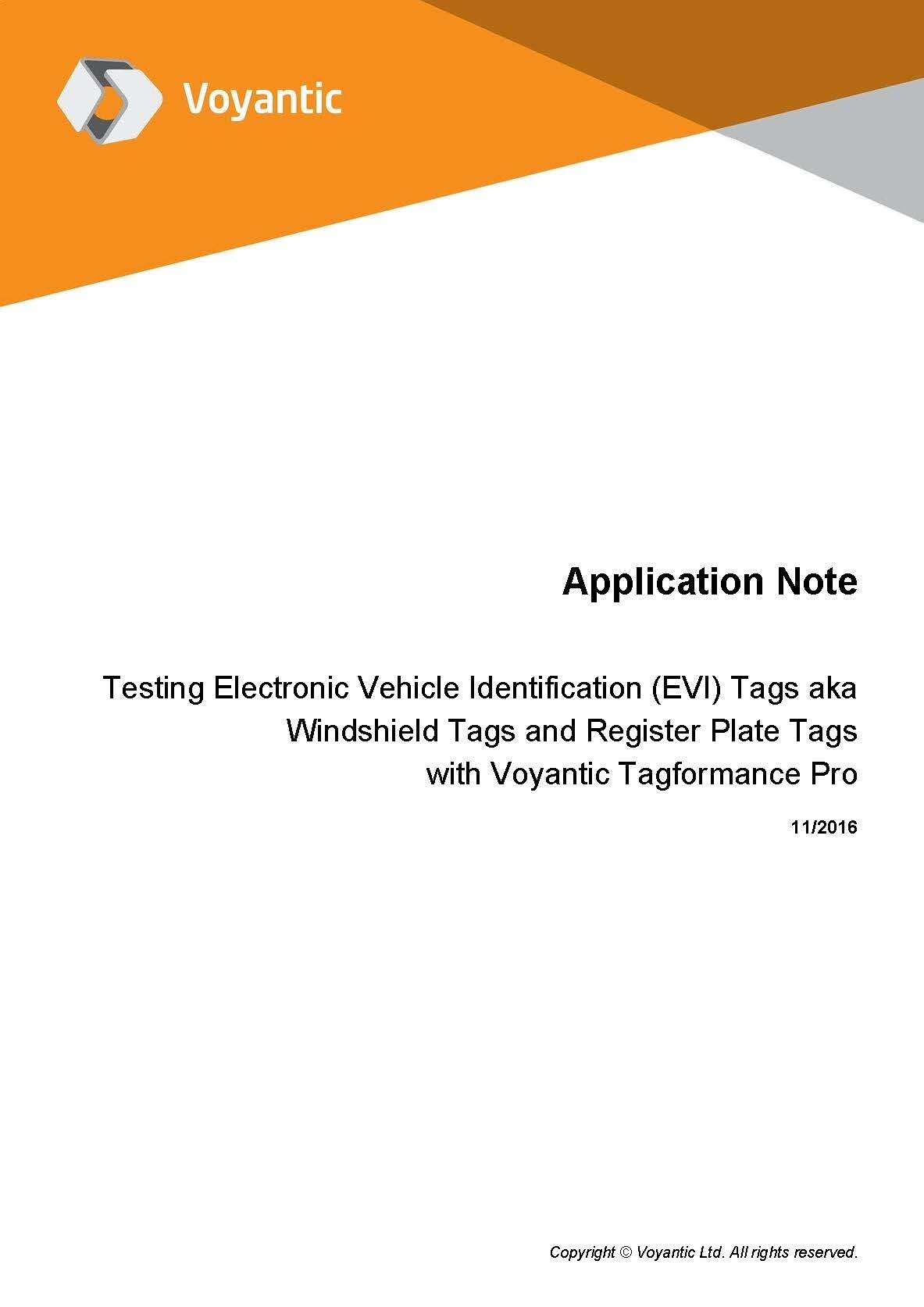 AppNote_Testing_EVI_Tags_with_Voyantic_Tagformance_Pro_Page_1